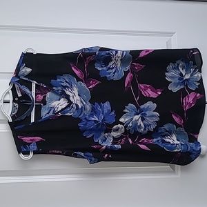 Ricki's neck cutout floral tank top